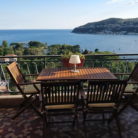 Vintage Flat Overlooking Villefranche Bay Apartment ภายนอก รูปภาพ