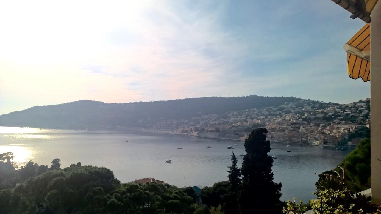 Vintage Flat Overlooking Villefranche Bay Apartment ภายนอก รูปภาพ