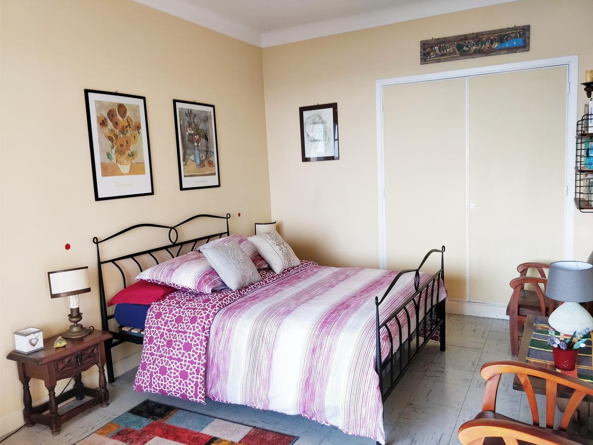 Vintage Flat Overlooking Villefranche Bay Apartment ภายนอก รูปภาพ